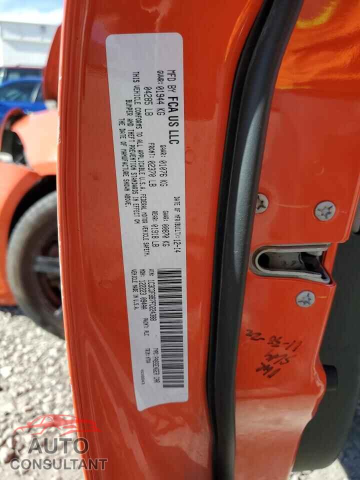 DODGE DART 2015 - 1C3CDFBB7FD224388