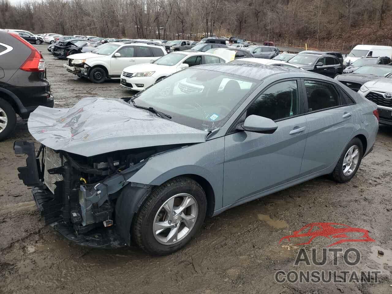 HYUNDAI ELANTRA 2021 - KMHLL4AG6MU143018