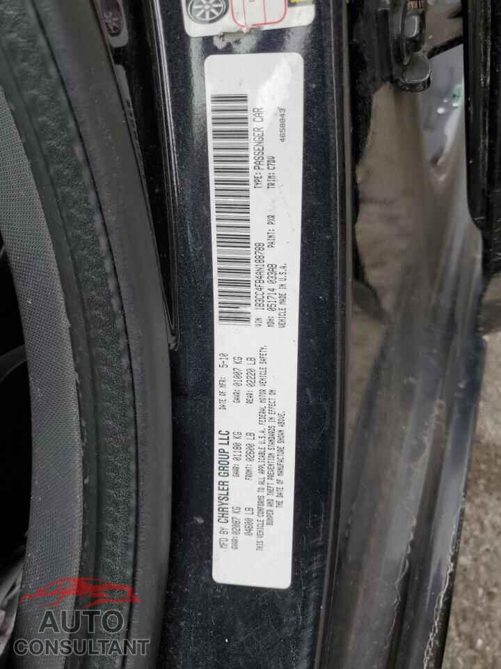 DODGE AVENGER 2010 - 1B3CC4FB4AN188788
