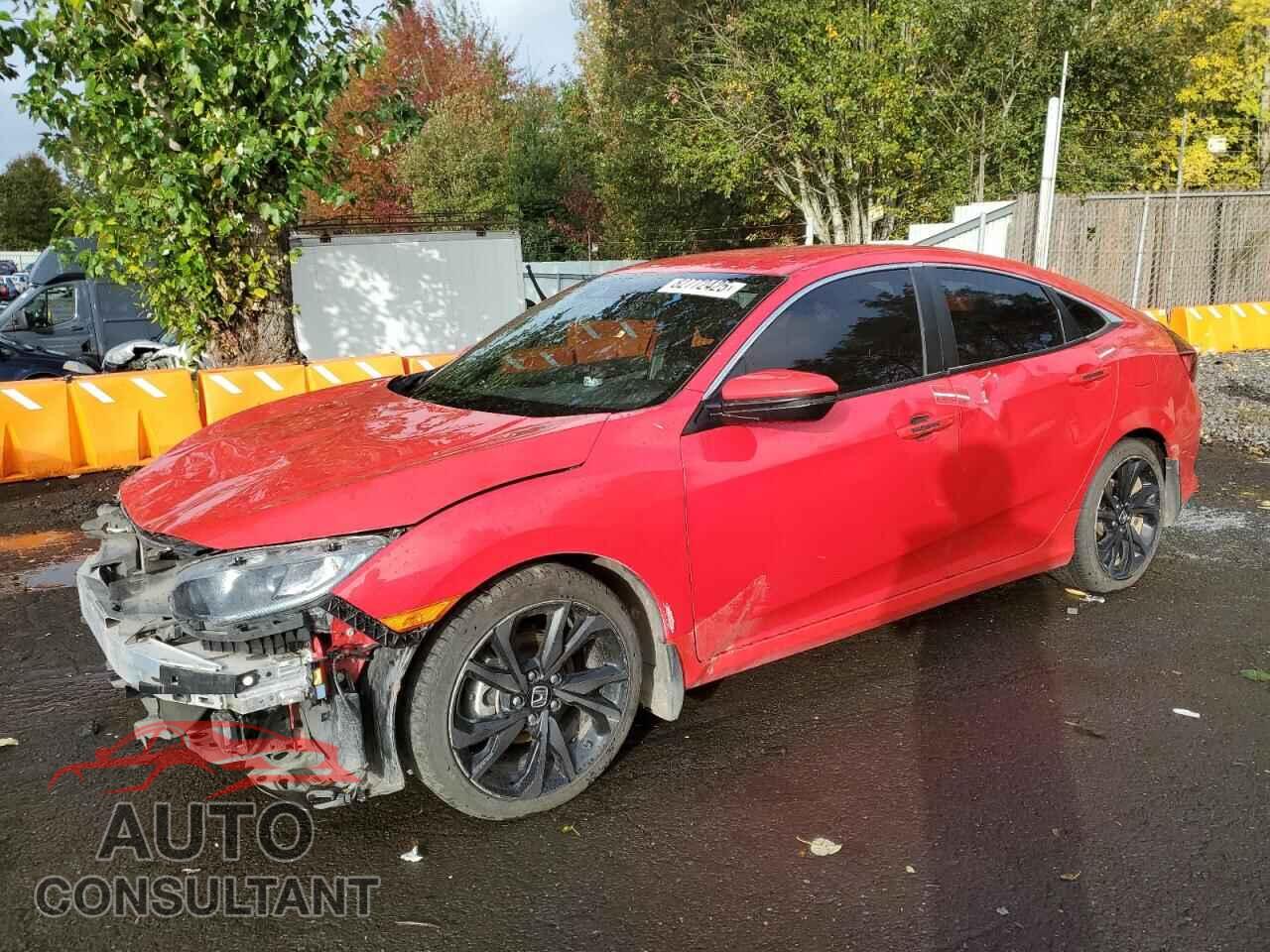 HONDA CIVIC 2021 - 2HGFC2F87MH537557