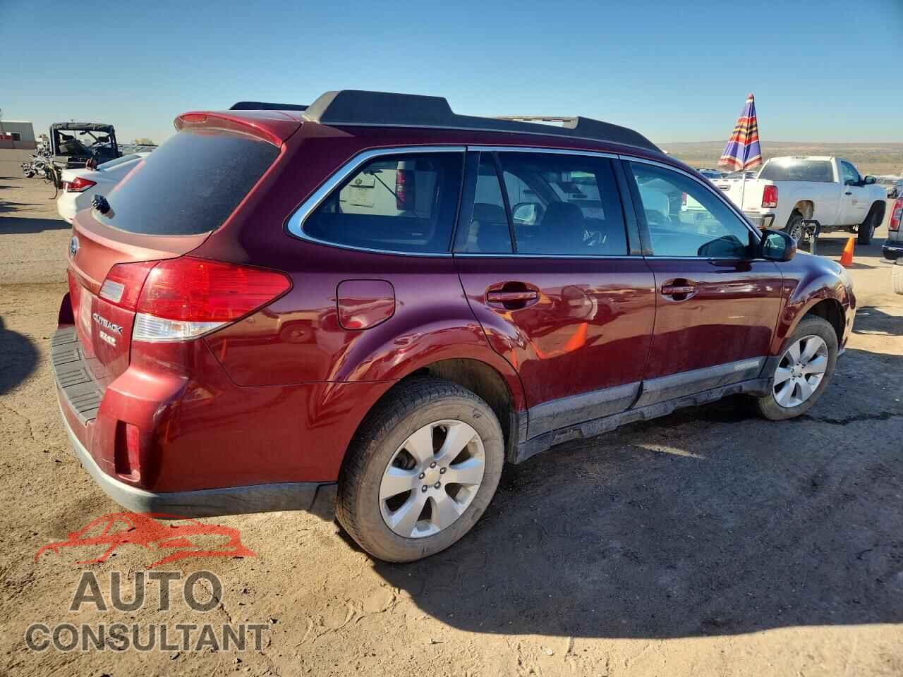 SUBARU OUTBACK 2011 - 4S4BRBCC9B3422104