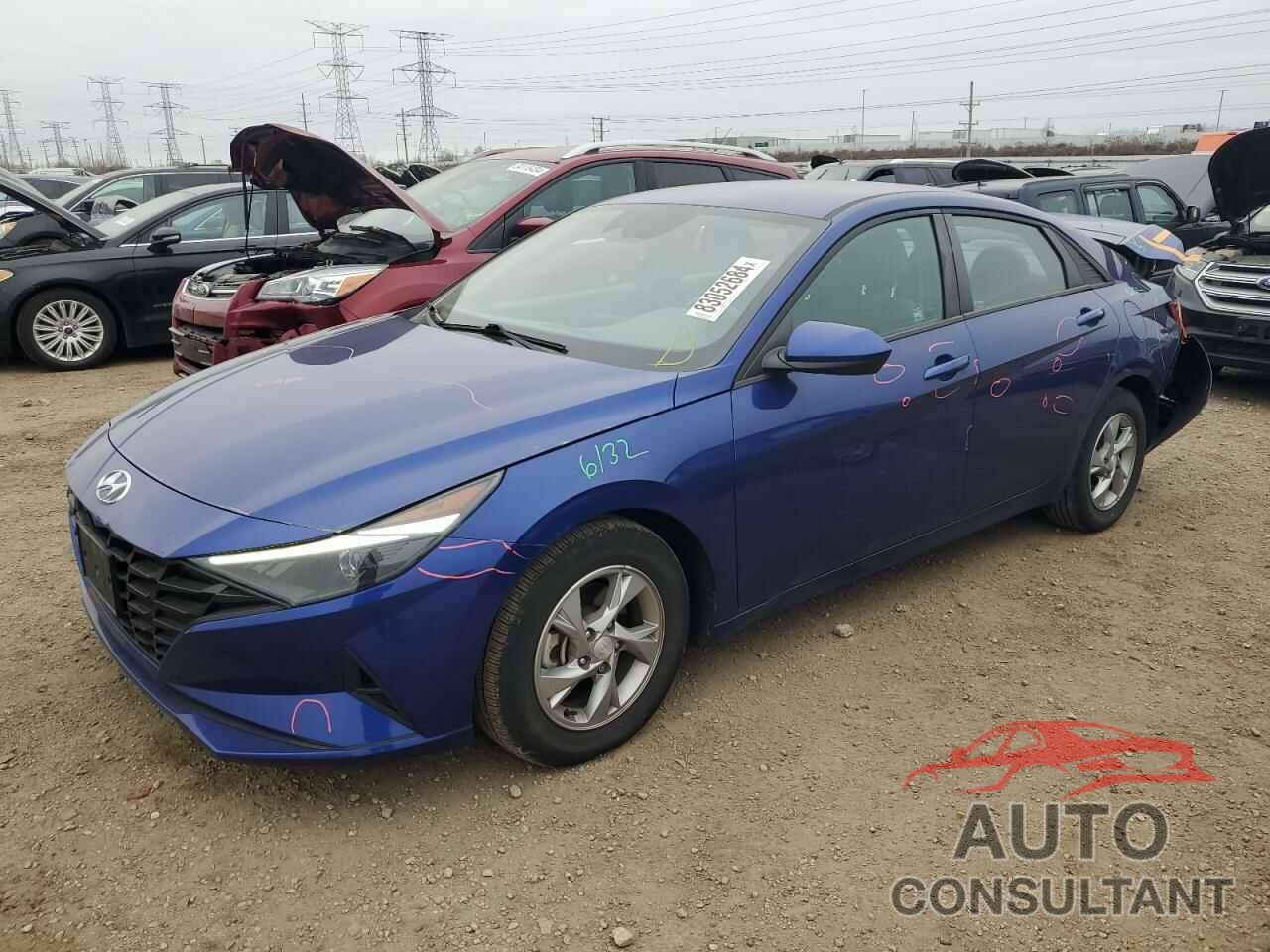 HYUNDAI ELANTRA 2021 - 5NPLL4AGXMH033460