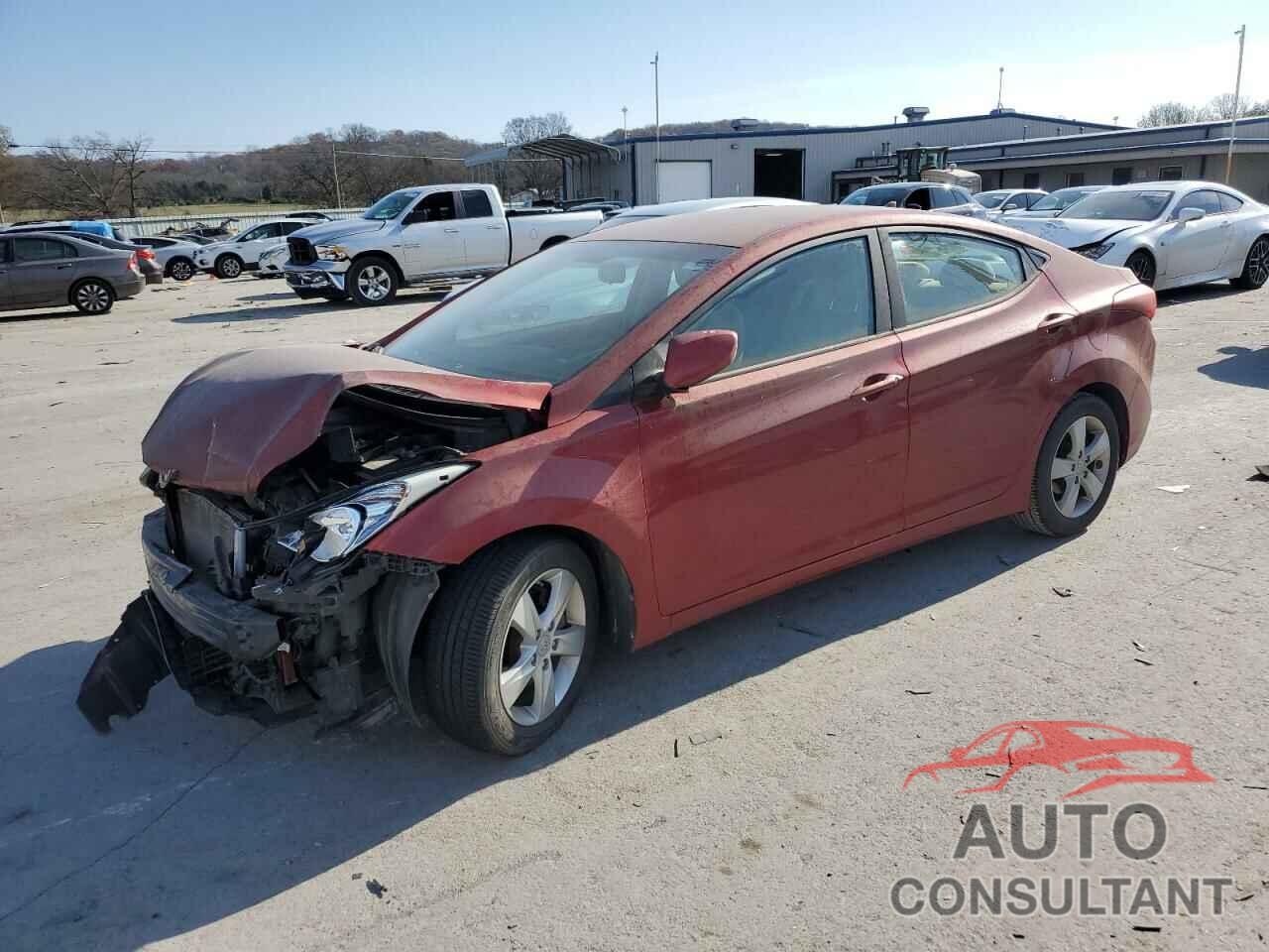 HYUNDAI ELANTRA 2011 - KMHDH4AE8BU114945