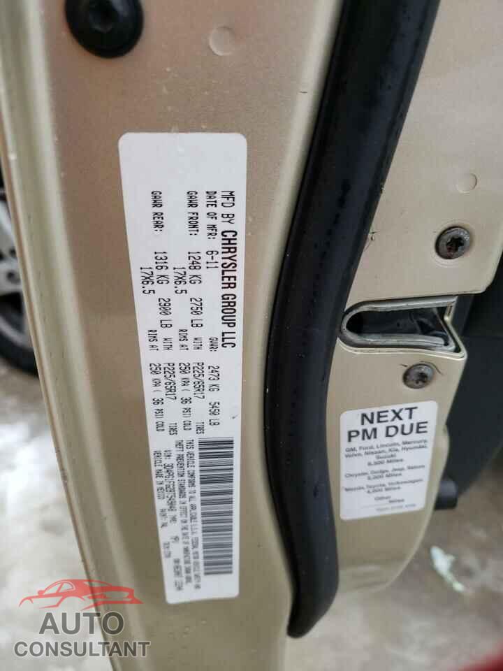 DODGE JOURNEY 2011 - 3D4PG1FG2BT549048