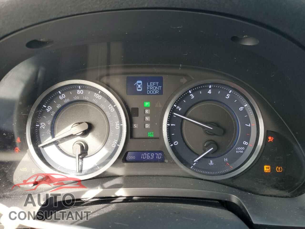 LEXUS IS 2011 - JTHBF5C29B2100508