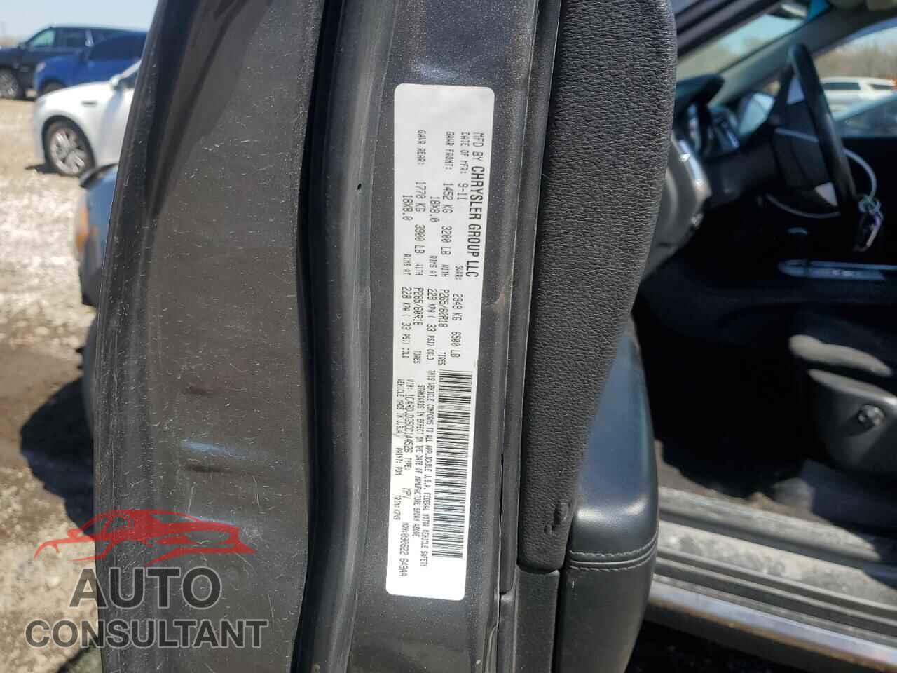 DODGE DURANGO 2012 - 1C4RDJDG5CC144526