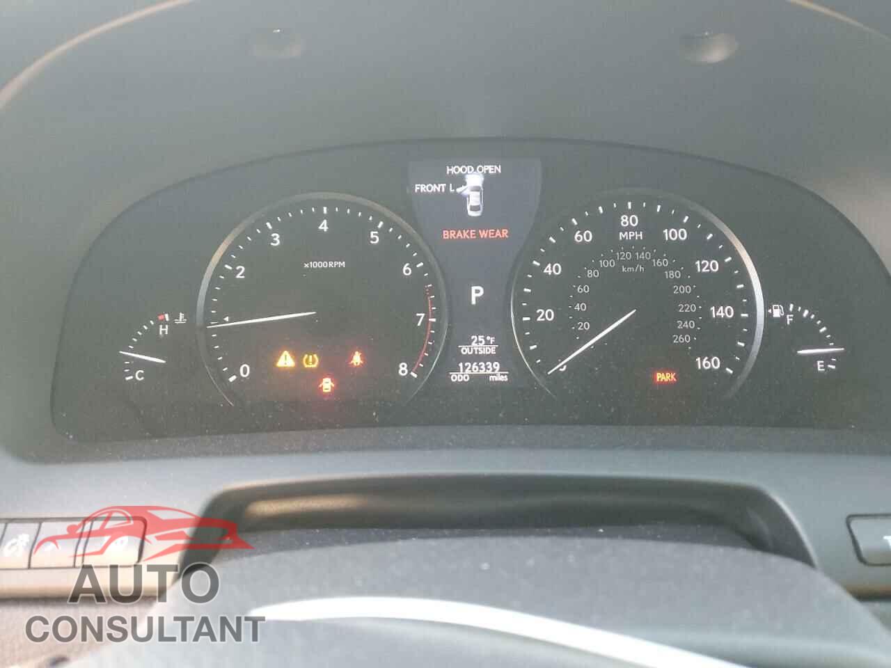 LEXUS LS460 2014 - JTHBL5EF1E5129433