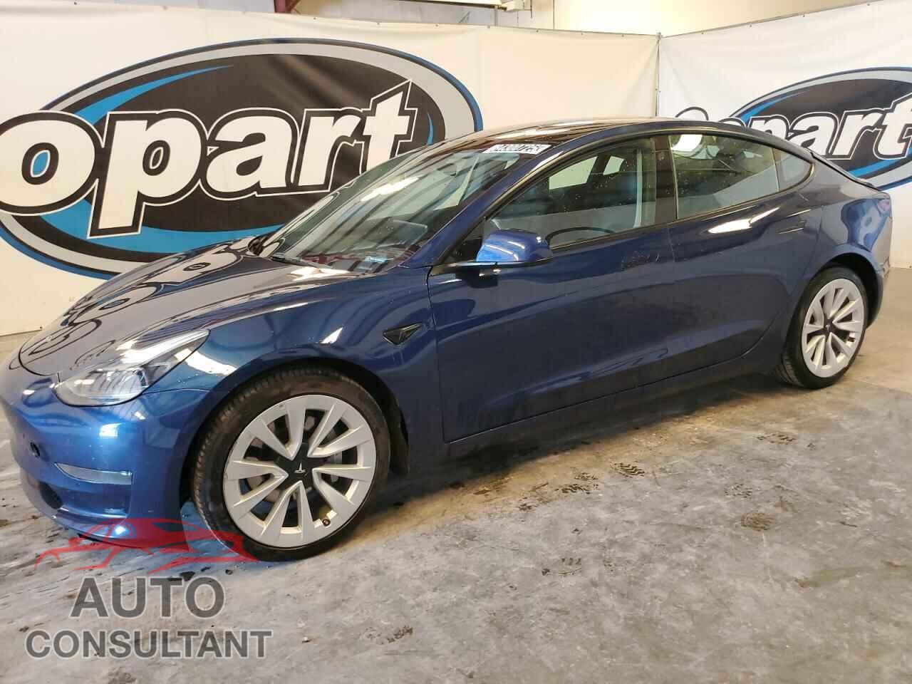 TESLA MODEL 3 2022 - 5YJ3E1EA9NF371916