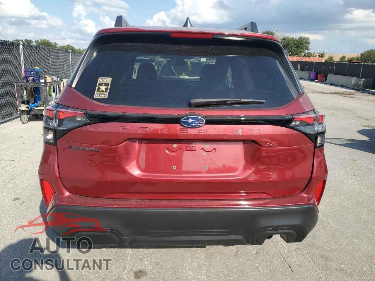 SUBARU FORESTER 2025 - JF2SLDBC2SH544634