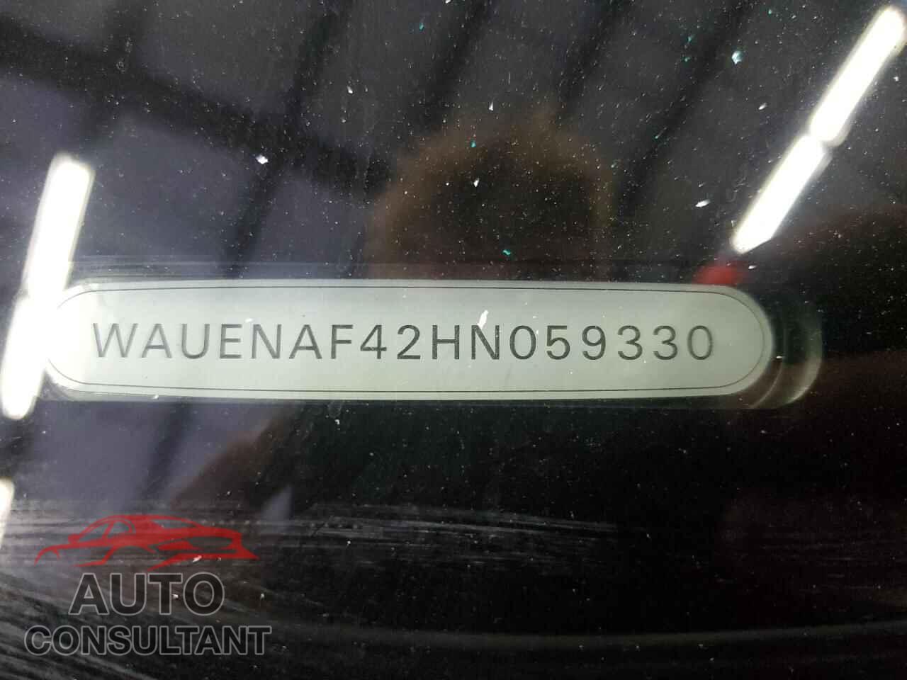 AUDI A4 2017 - WAUENAF42HN059330