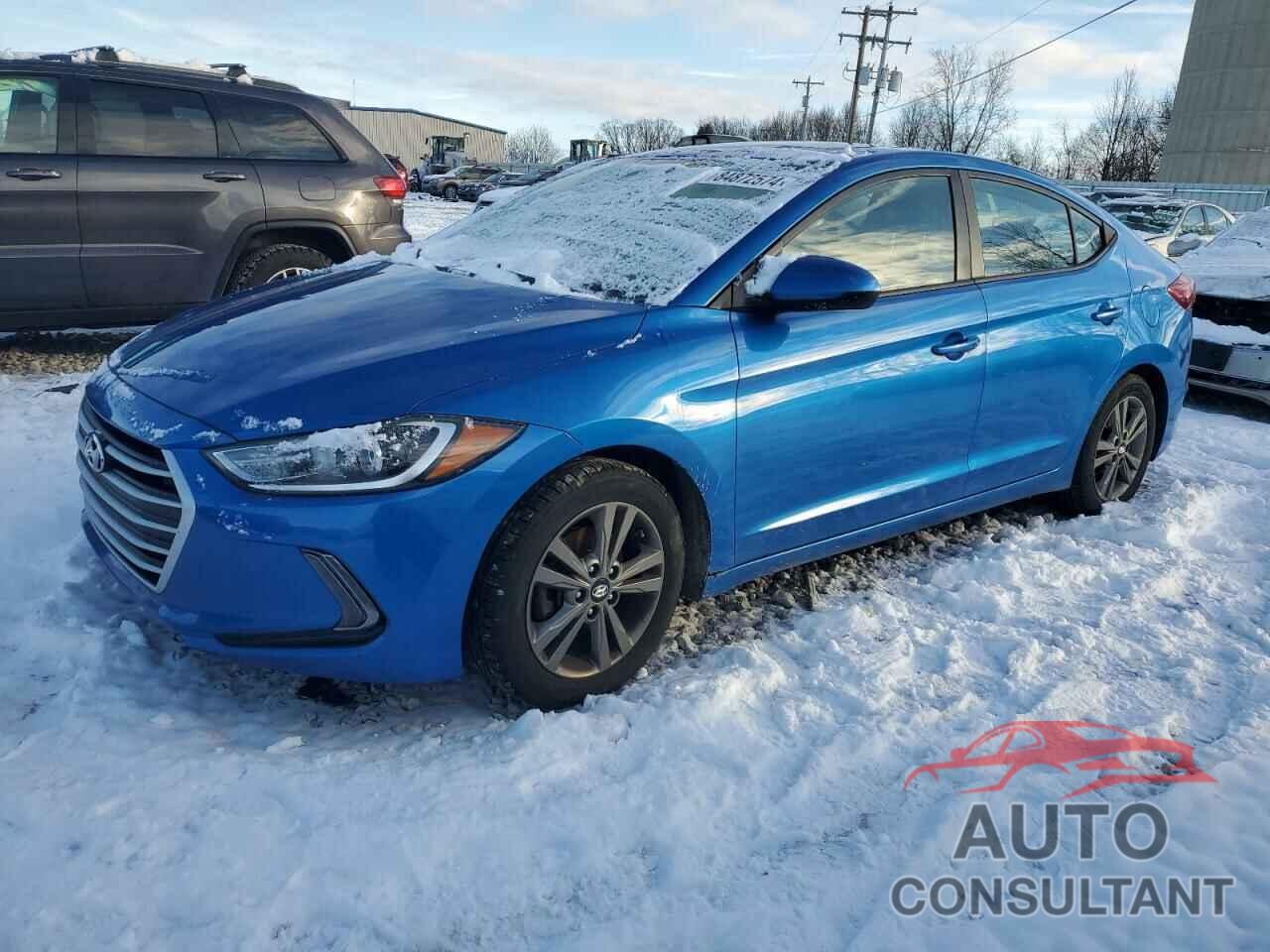 HYUNDAI ELANTRA 2017 - KMHD84LF1HU273191