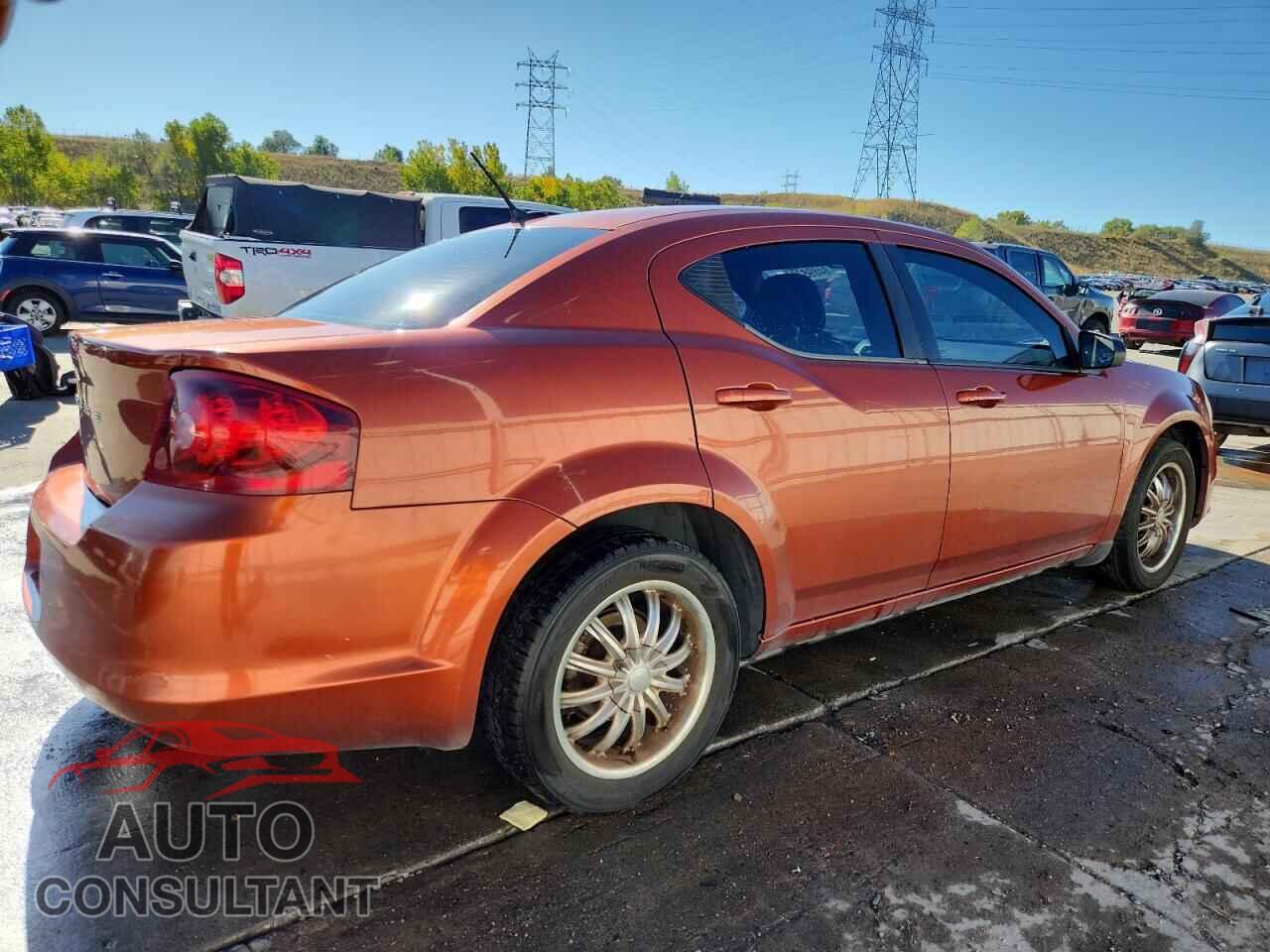 DODGE AVENGER 2012 - 1C3CDZAB6CN276765