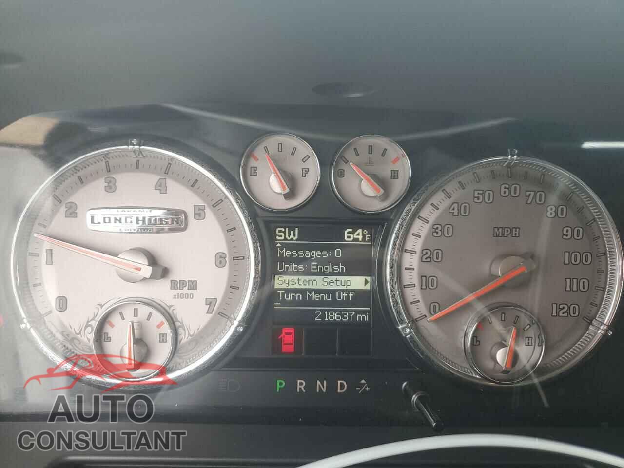 DODGE RAM 2500 2012 - 3C6TD5PT2CG179079