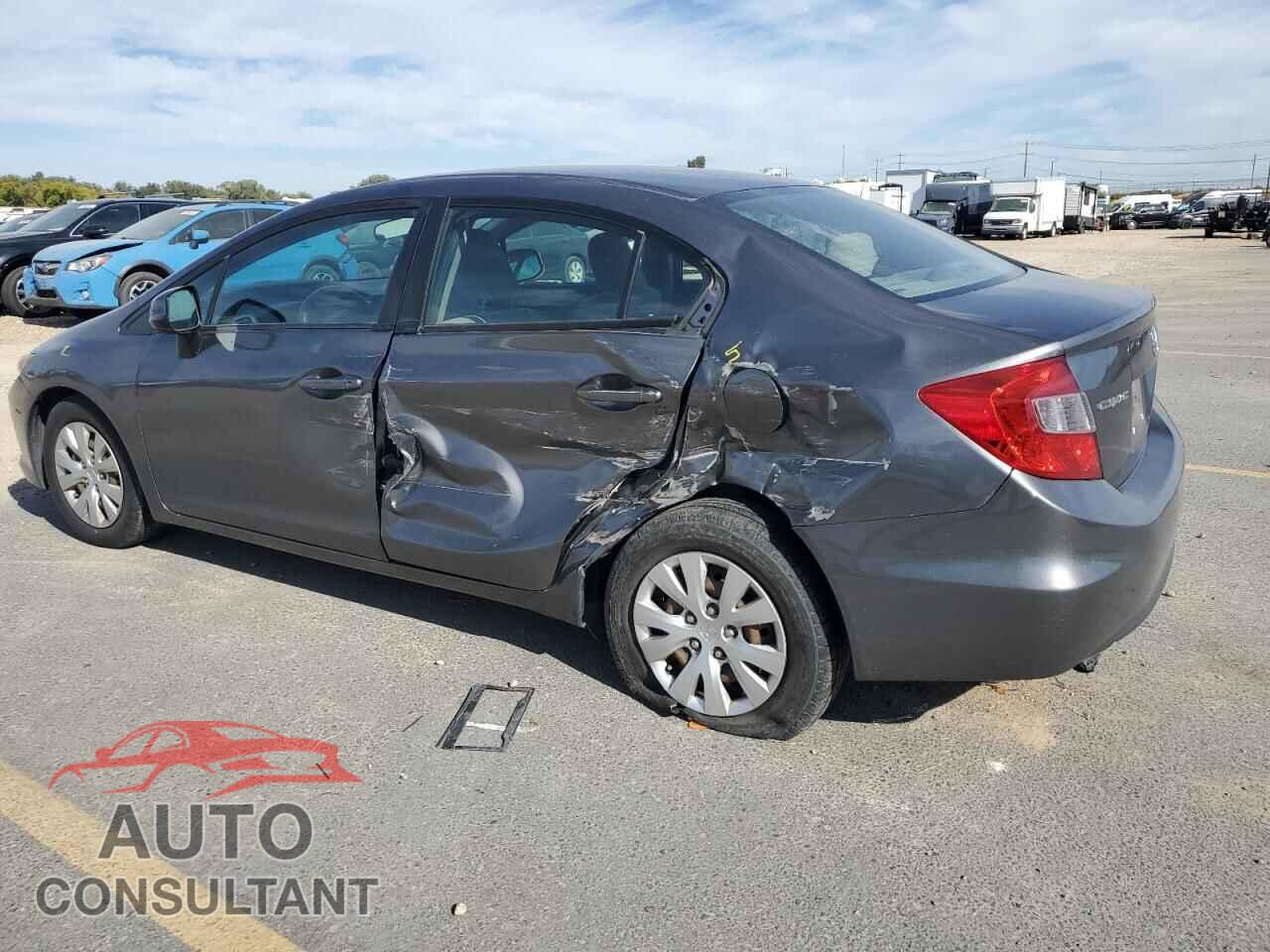 HONDA CIVIC 2012 - 19XFB2F59CE376887