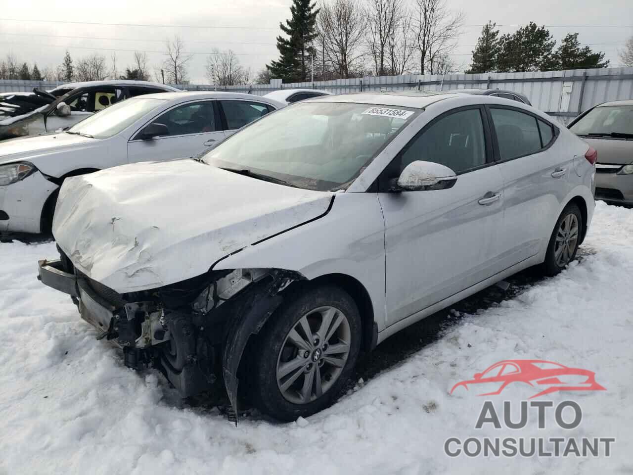 HYUNDAI ELANTRA 2018 - KMHD84LF4JU540488