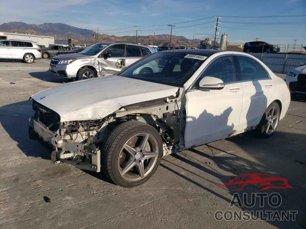 MERCEDES-BENZ C-CLASS 2016 - 55SWF4JB8GU154689
