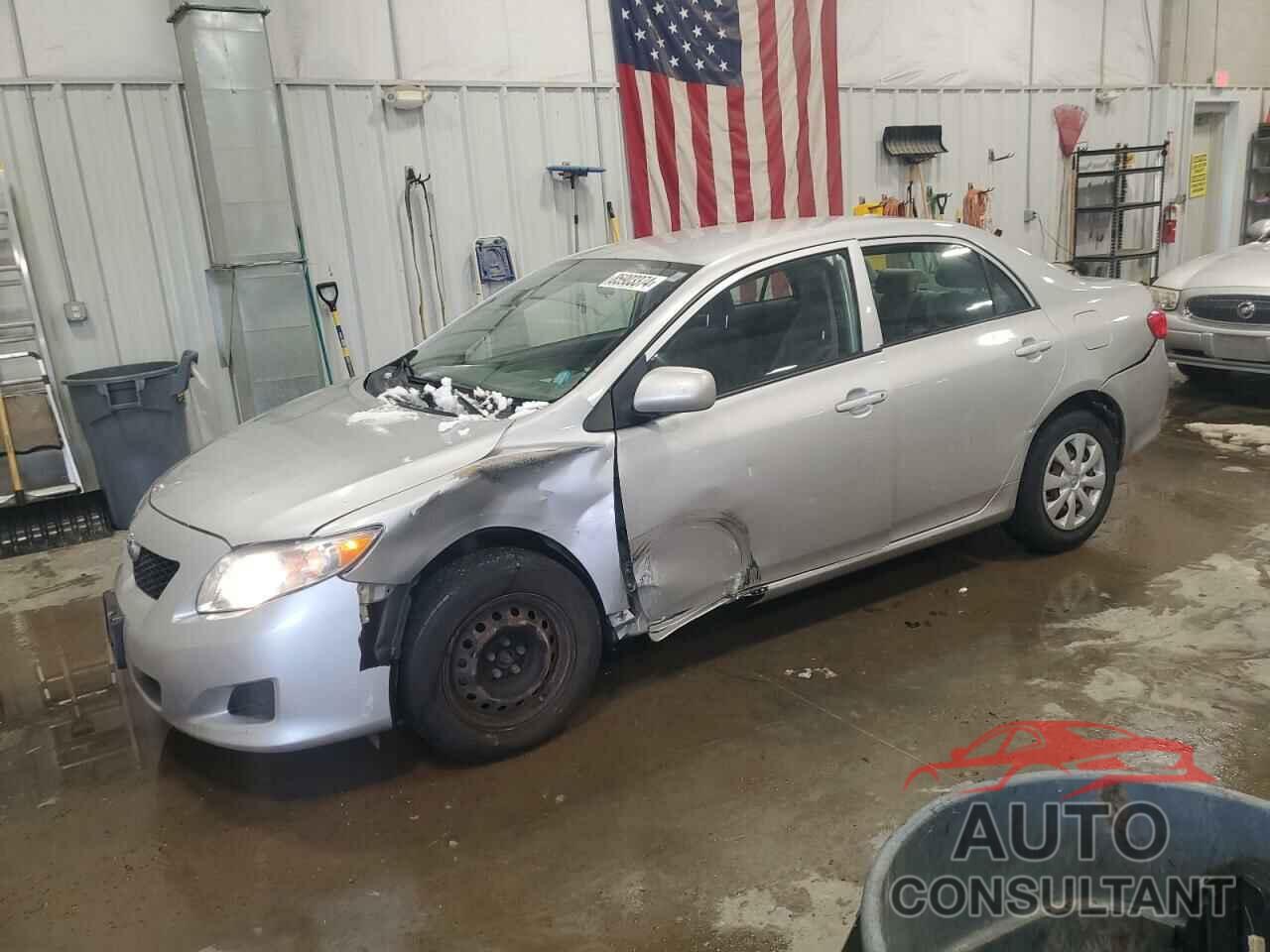 TOYOTA COROLLA 2009 - 1NXBU40E49Z123740