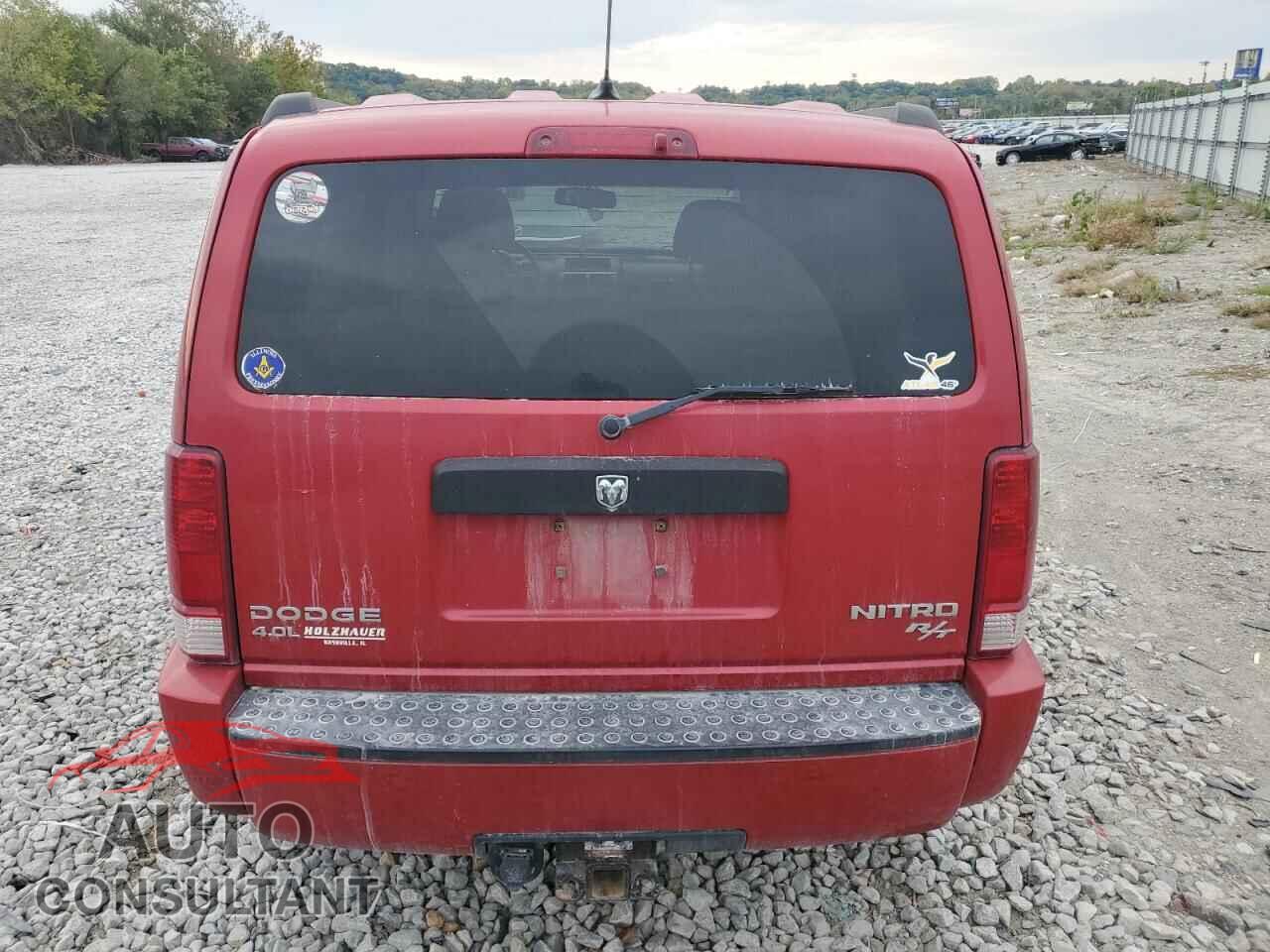 DODGE NITRO 2011 - 1D4PU4GX0BW607368