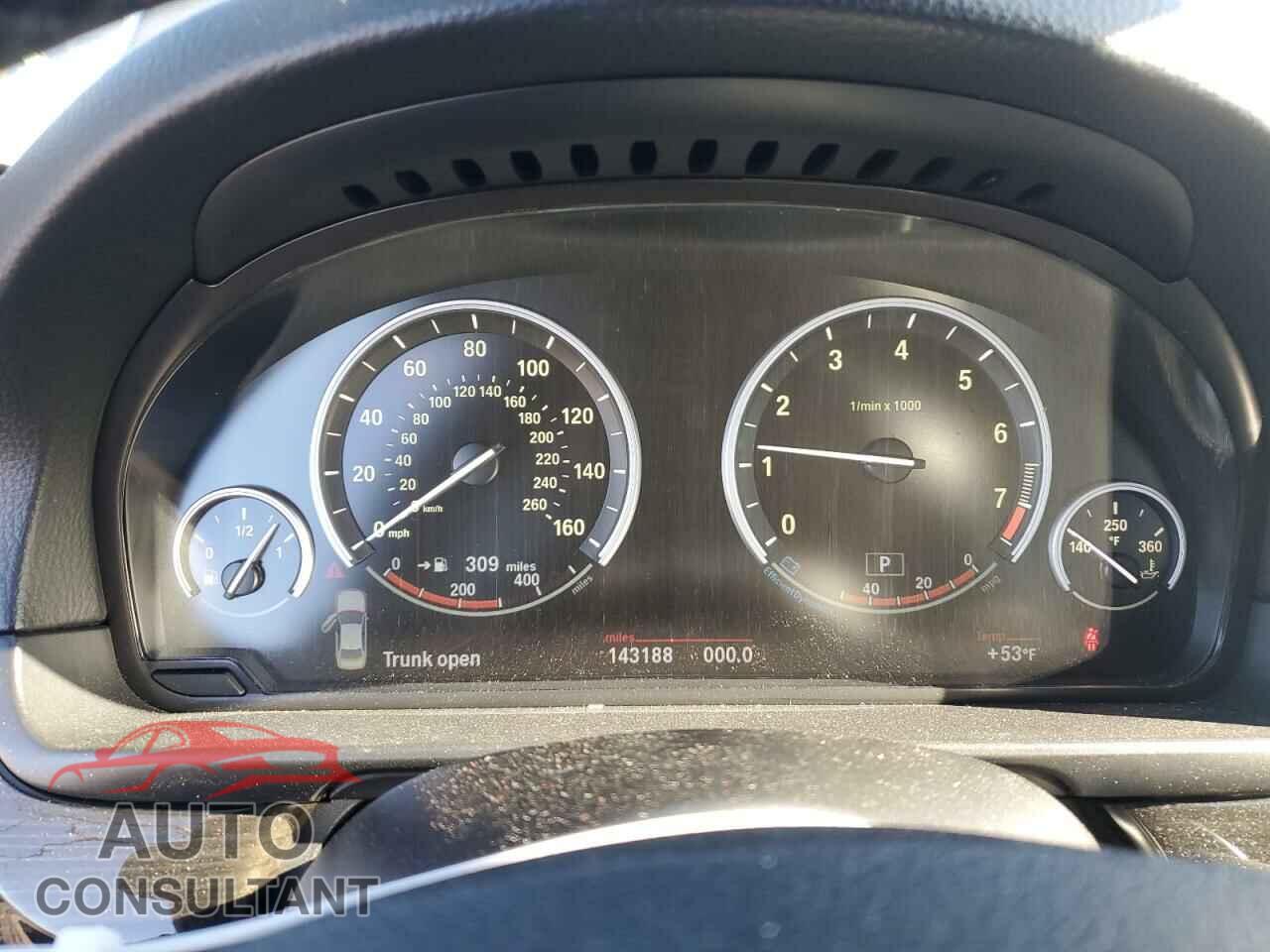 BMW 5 SERIES 2012 - WBAFU7C59CDU59617