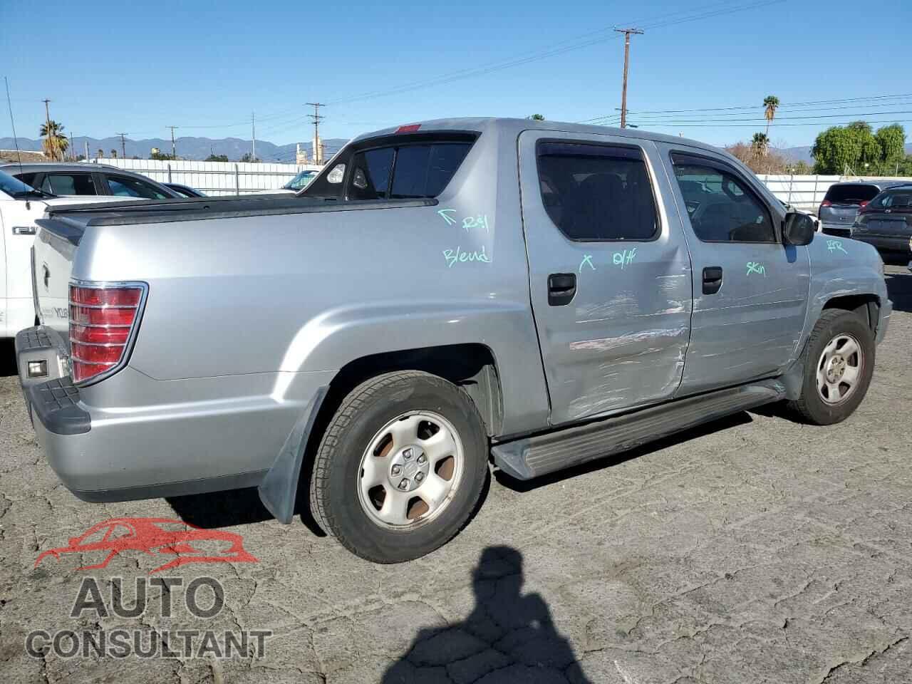 HONDA RIDGELINE 2010 - 5FPYK1F28AB004741