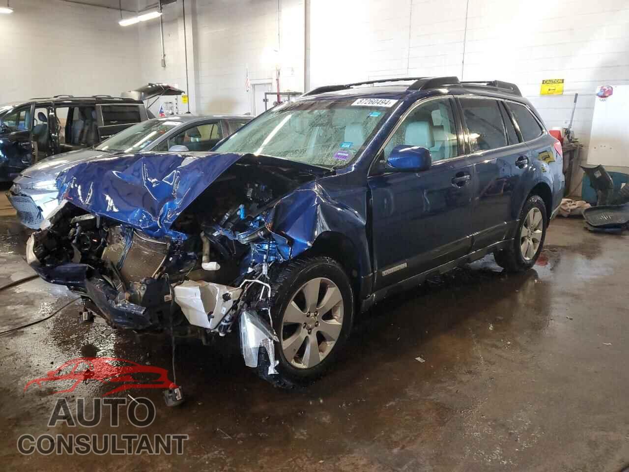 SUBARU OUTBACK 2011 - 4S4BRBKC2B3344511