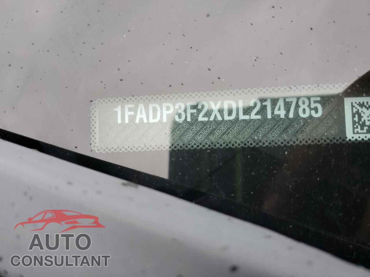 FORD FOCUS 2013 - 1FADP3F2XDL214785