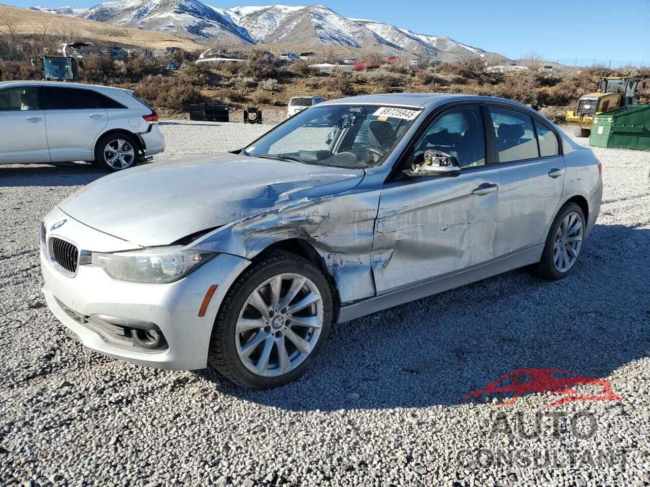 BMW 3 SERIES 2016 - WBA8A3C59GK690321