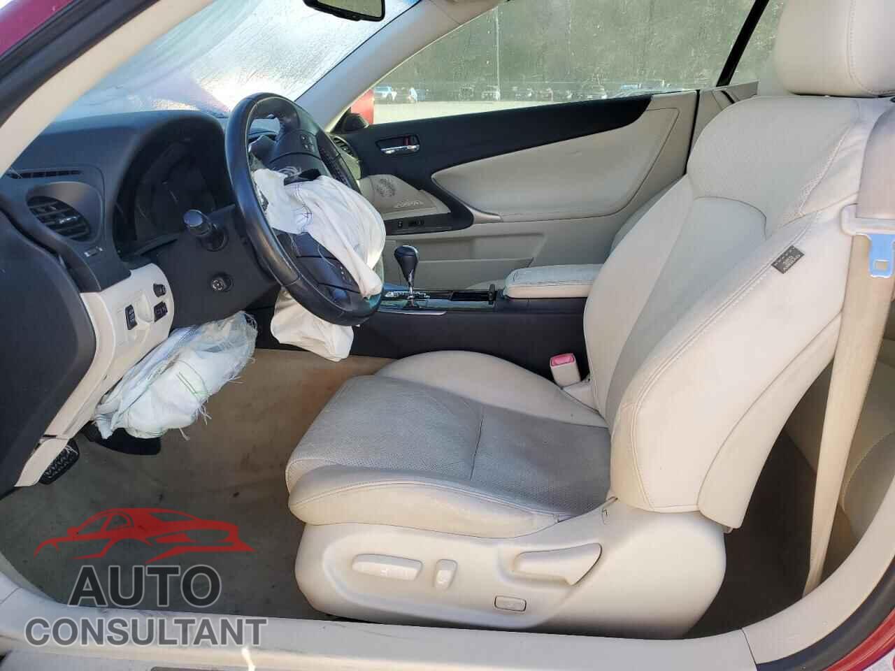 LEXUS IS 2010 - JTHFF2C29A2514595