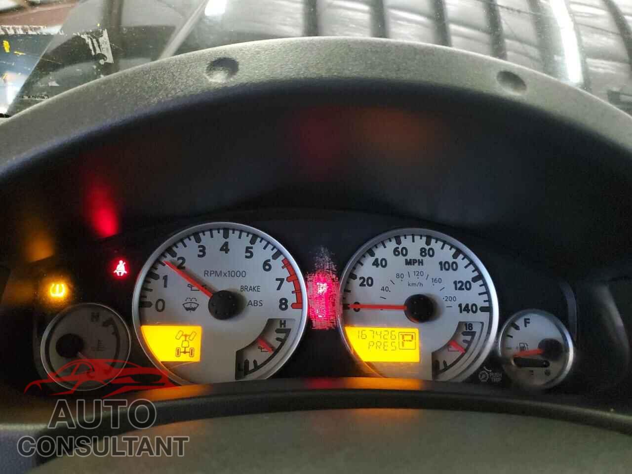 NISSAN FRONTIER 2012 - 1N6AD0CW4CC460089