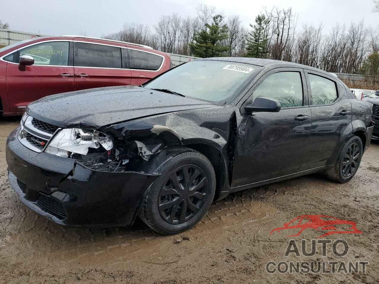 DODGE AVENGER 2013 - 1C3CDZAGXDN766753