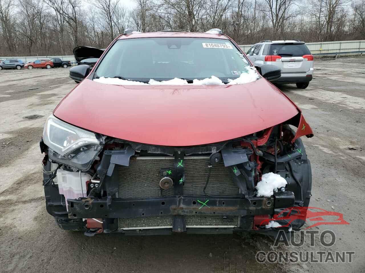 TOYOTA RAV4 2017 - 2T3BFREV0HW551584