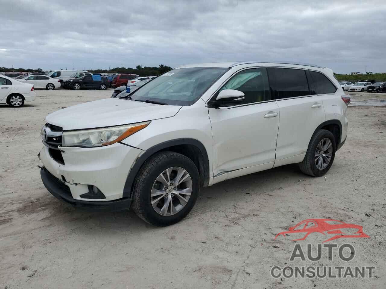 TOYOTA HIGHLANDER 2015 - 5TDKKRFH2FS049050