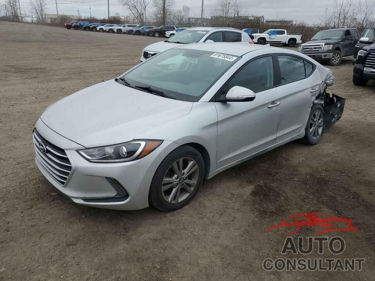 HYUNDAI ELANTRA 2018 - KMHD84LF1JU448366