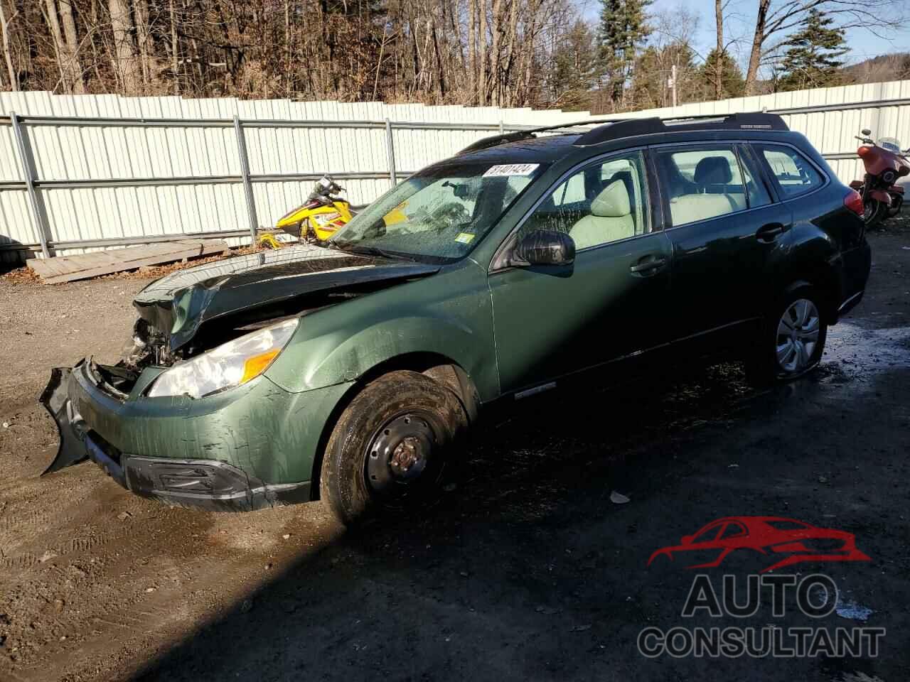 SUBARU OUTBACK 2011 - 4S4BRBAC6B3415968