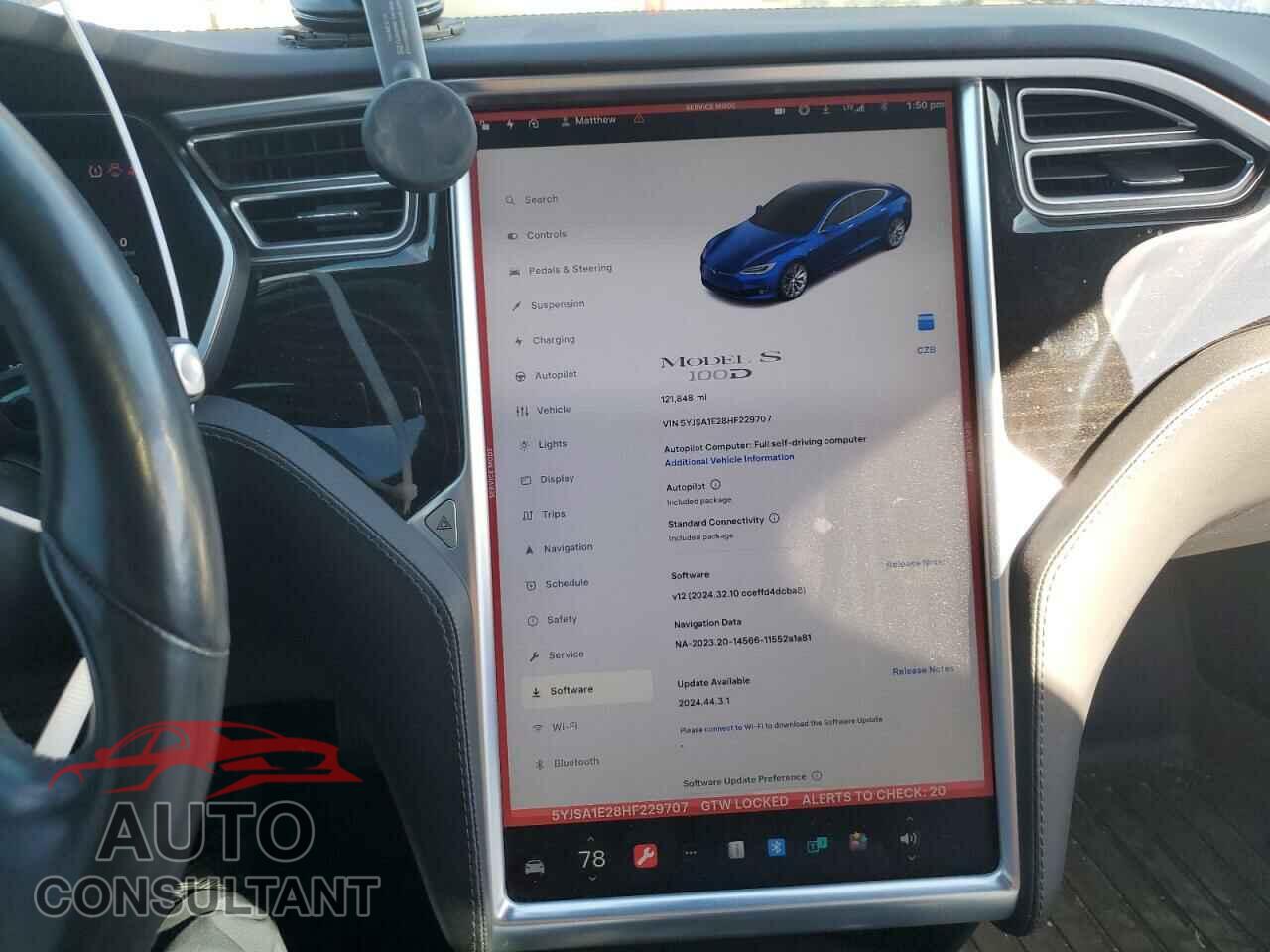 TESLA MODEL S 2017 - 5YJSA1E28HF229707