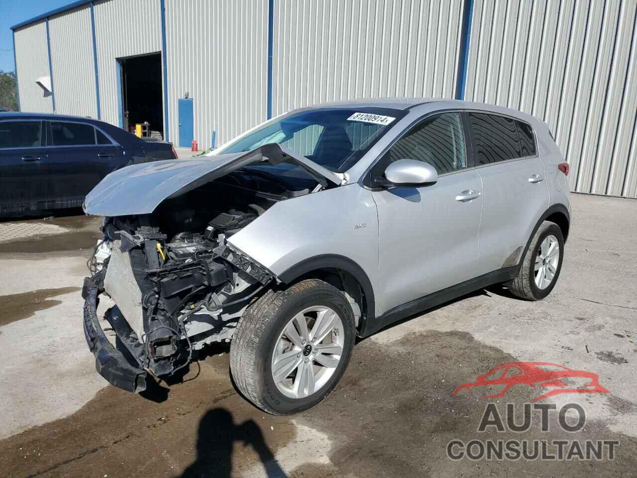 KIA SPORTAGE 2017 - KNDPMCAC6H7112334