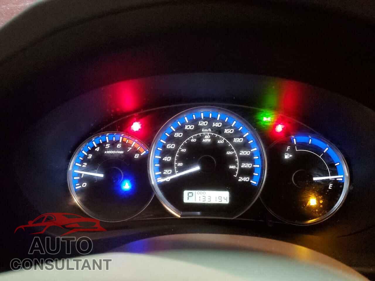 SUBARU FORESTER 2010 - JF2SH6DC2AH701698