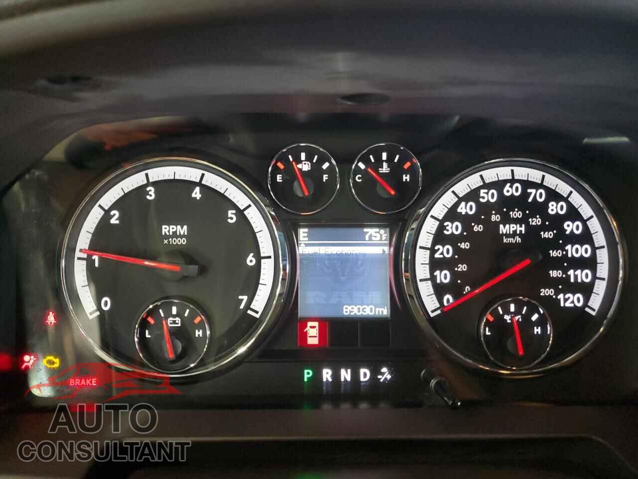 DODGE RAM 1500 2012 - 1C6RD7LT9CS148612