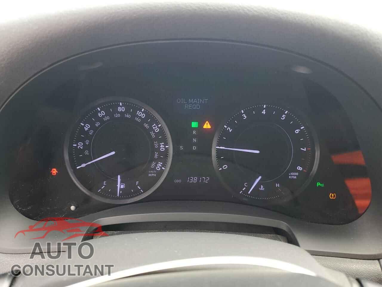 LEXUS IS 2011 - JTHFF2C20B2516317