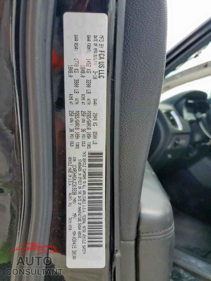 DODGE DURANGO 2018 - 1C4RDHAGXJC315538