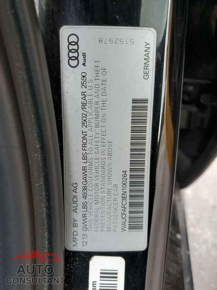 AUDI A6 2014 - WAUCFAFC3EN100264