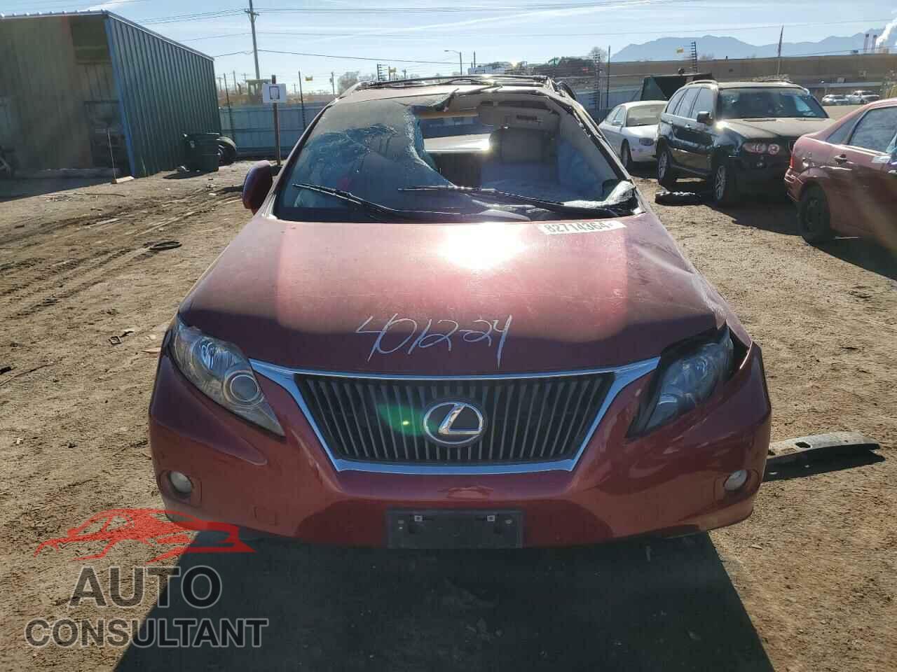 LEXUS RX350 2011 - 2T2BK1BA2BC108011