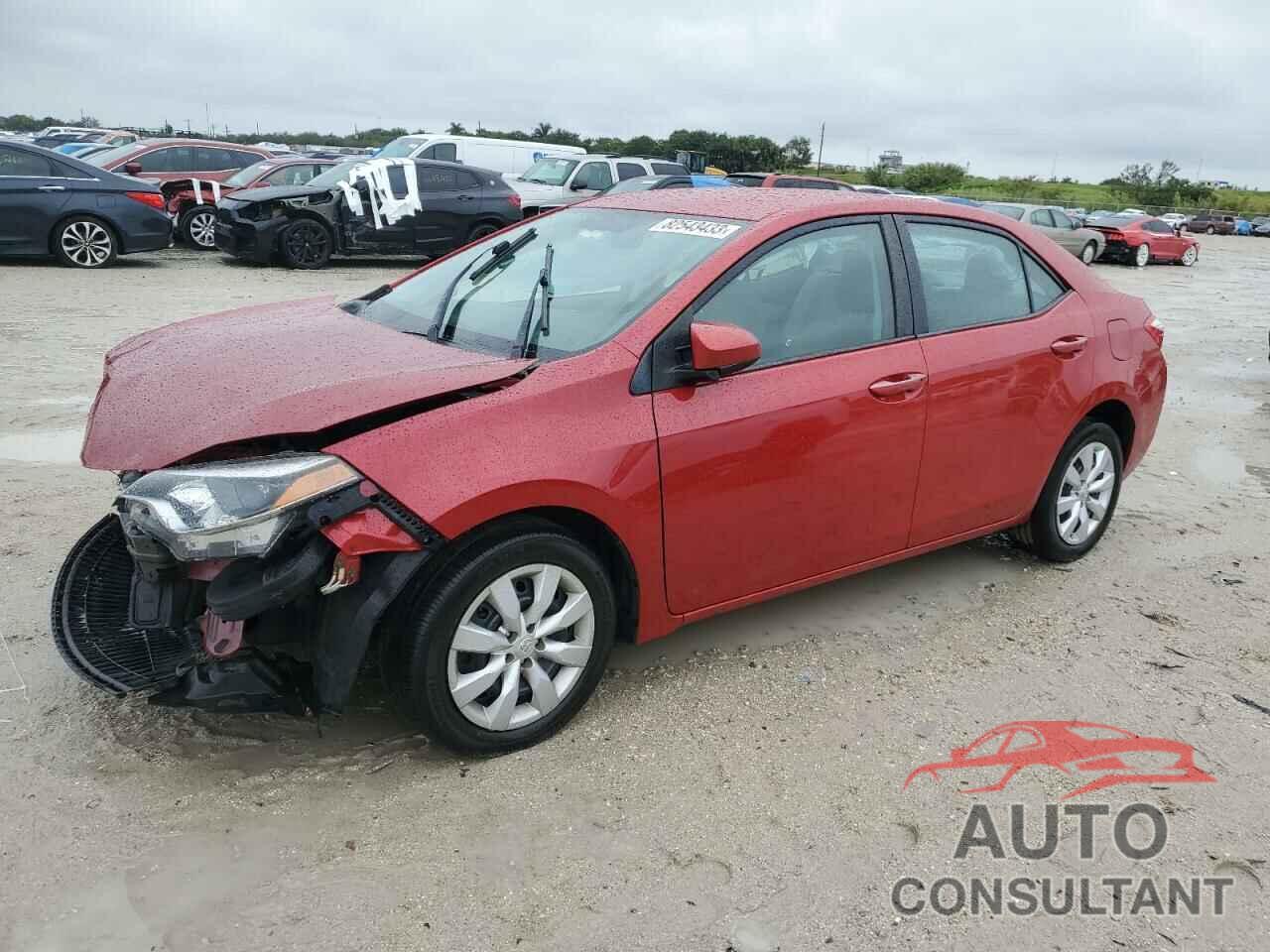 TOYOTA COROLLA 2016 - 2T1BURHE5GC548559