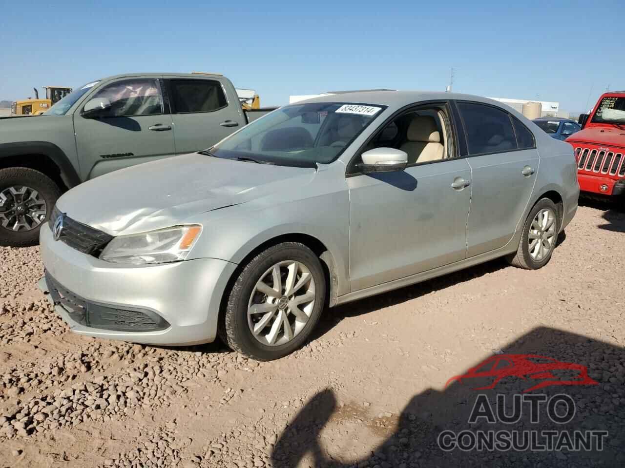 VOLKSWAGEN JETTA 2012 - 3VWDP7AJ1CM321623