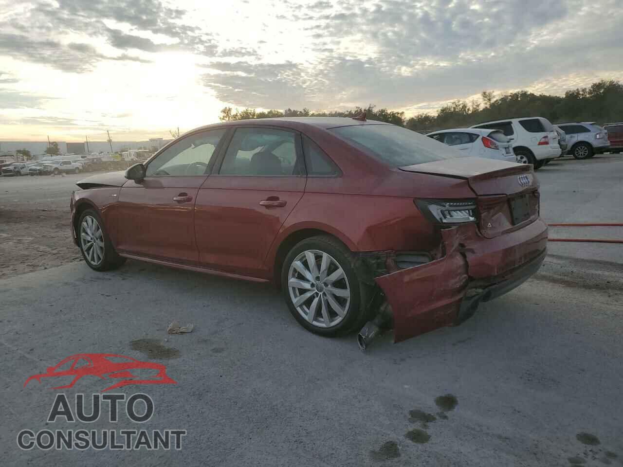 AUDI A4 2018 - WAUKMAF48JA041045