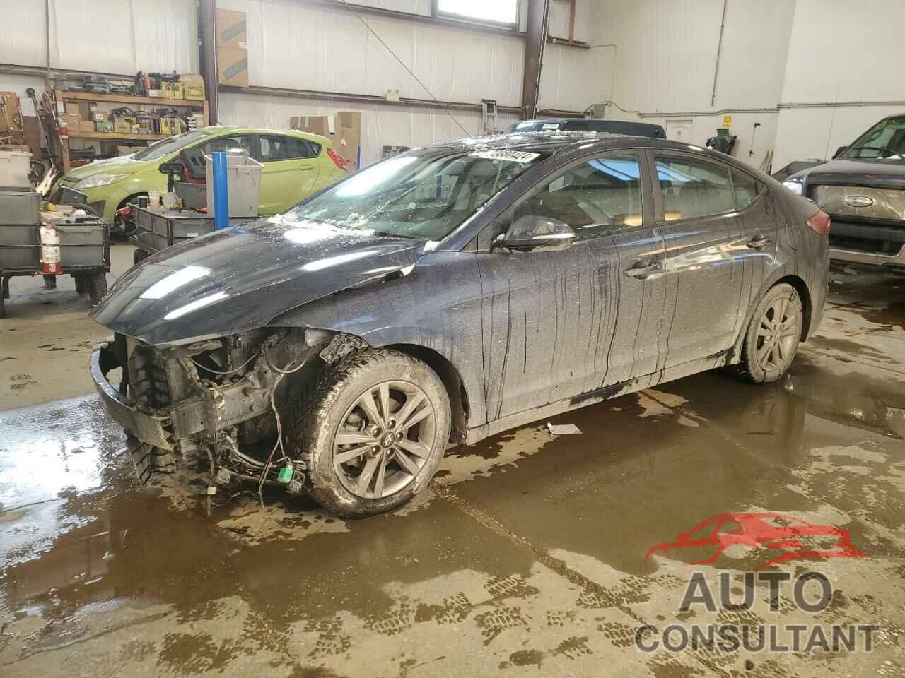 HYUNDAI ELANTRA 2018 - KMHD84LF9JU633619