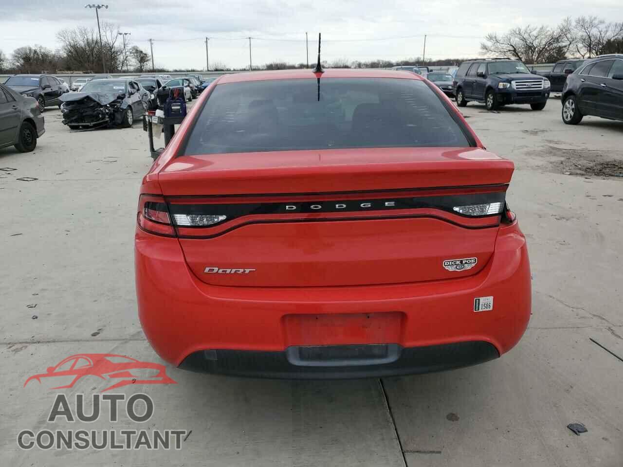 DODGE DART 2016 - 1C3CDFFA8GD817826