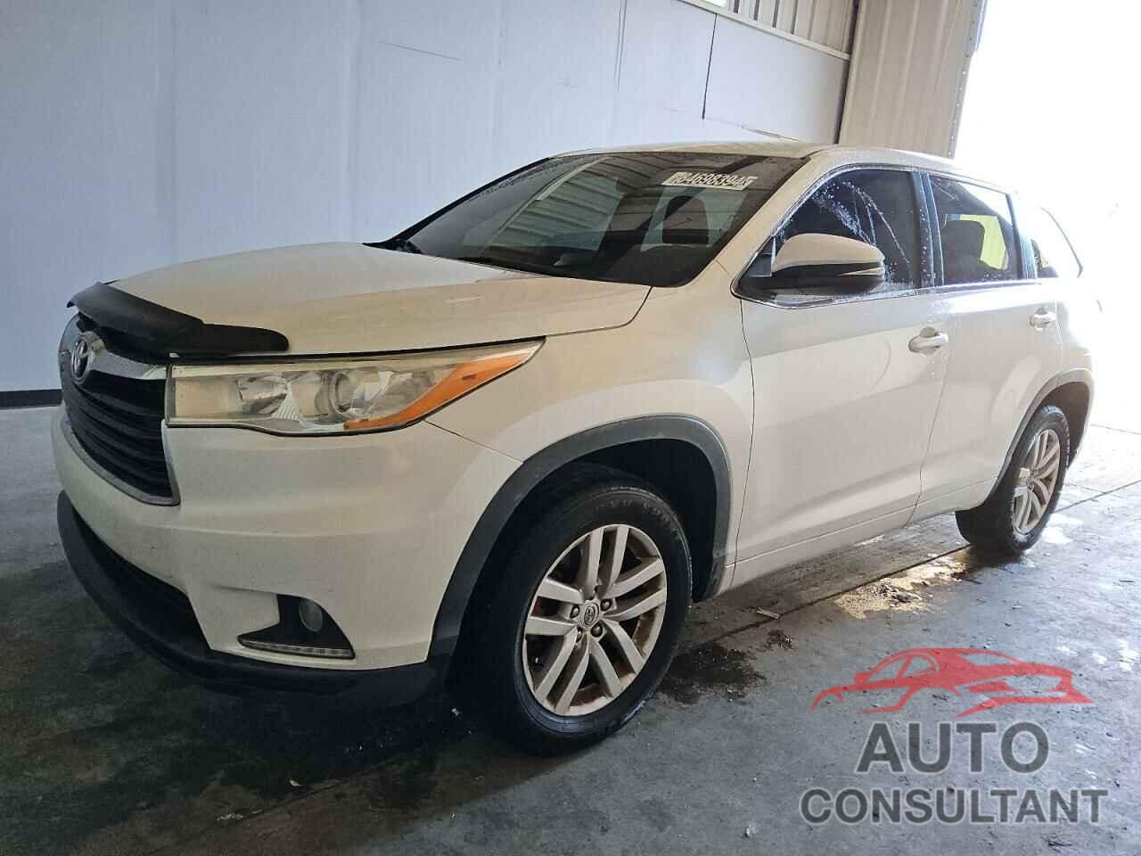 TOYOTA HIGHLANDER 2014 - 5TDZARFH8ES005120