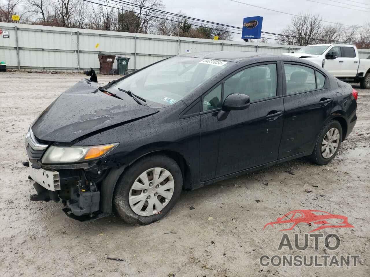 HONDA CIVIC 2012 - 2HGFB2F51CH604919