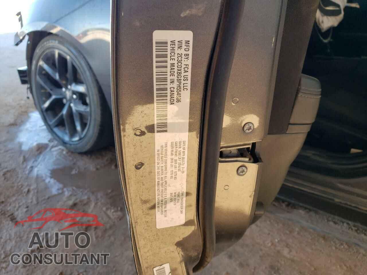 DODGE CHARGER 2023 - 2C3CDXBG8PH554806